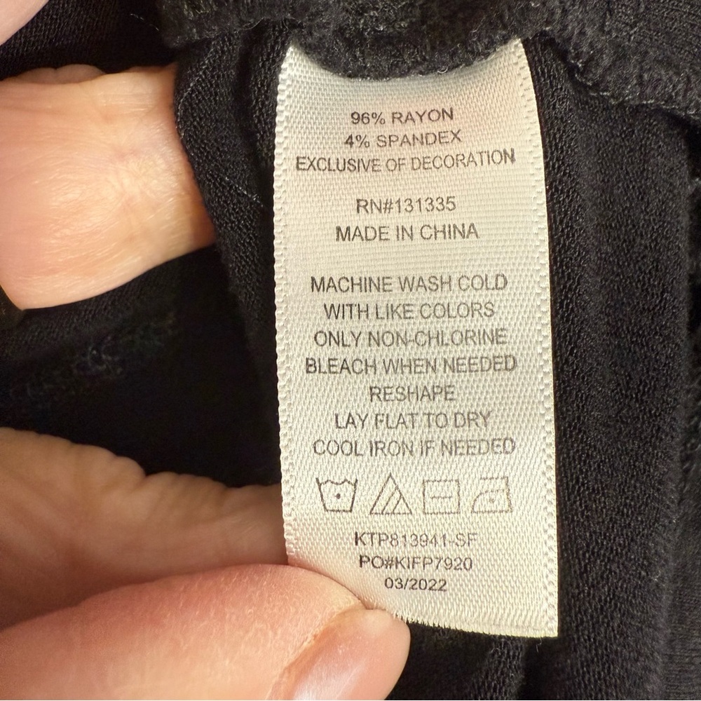 Nine Britton Stitch fix black tank top size 2X - Picture 6 of 6